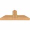 Ekena Millwork Portland Timber Gable Bracket, Western Red Cedar, 36"W x 15"H x 3 1/2"D x 5 1/2"F, 10/12 Pitch GBW036X15X0406POR00SWR - alternate 4